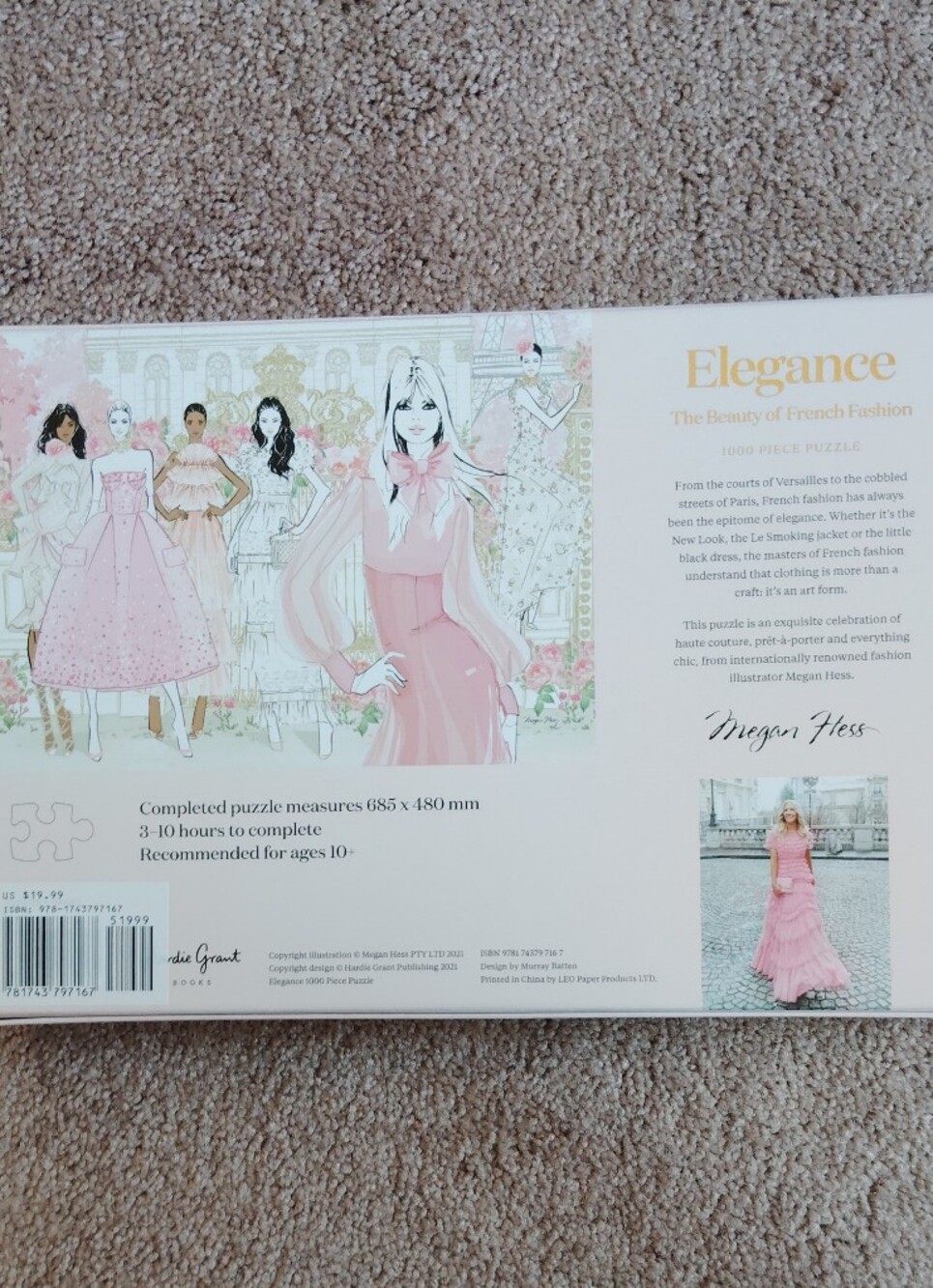 French Fashion 1000-piece Jigsaw Puzzle - Picture 2 of 4